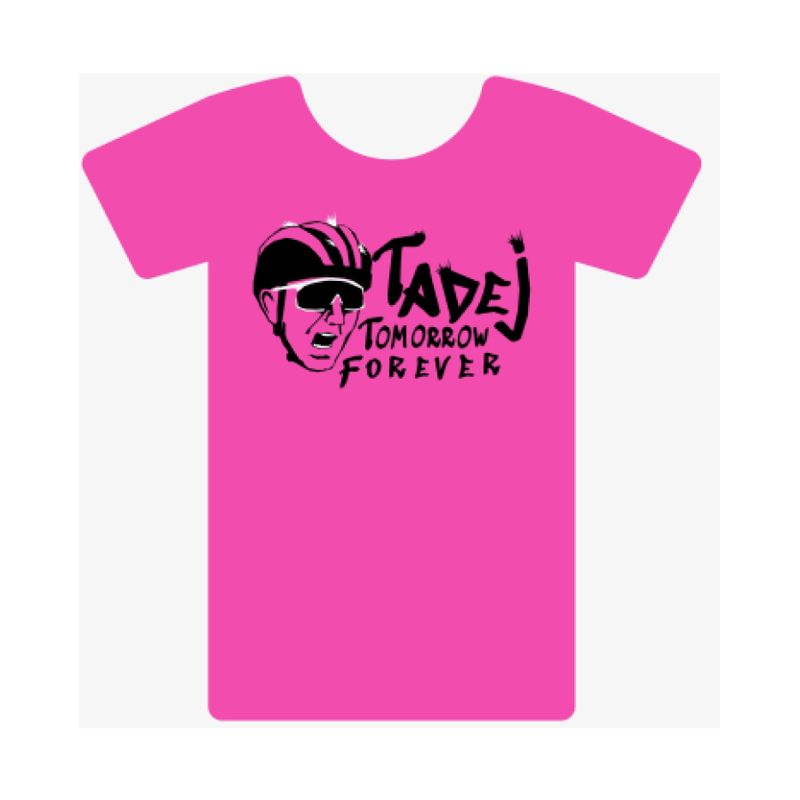 Tadej Tomorrow &amp; Forever T-Shirts , Color: Giro d&#39;Italia Pink, Size: Small