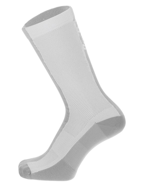 Santini Puro Sock, Color: White, Size: XL/XXL