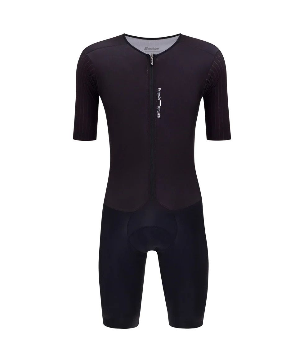 Santini MADSS V4 Aero Suit, Color: Black, Size: Lrg