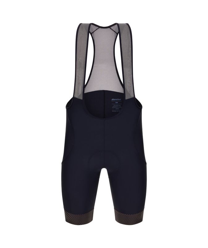 Santini Hivis Mens Bibshorts Black