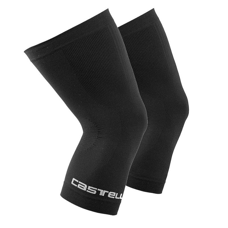 Castelli Pro Seamless Knee Warmer Black, Size: L/XL