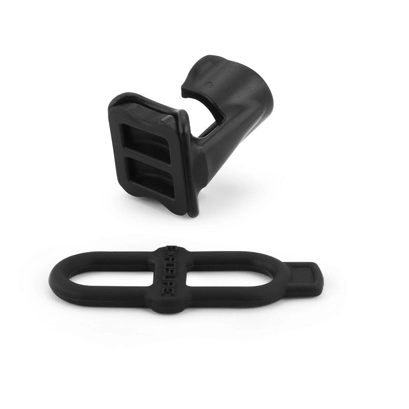 Exposure D-Shaped Seatpost Silicone insert with TraceR bracket