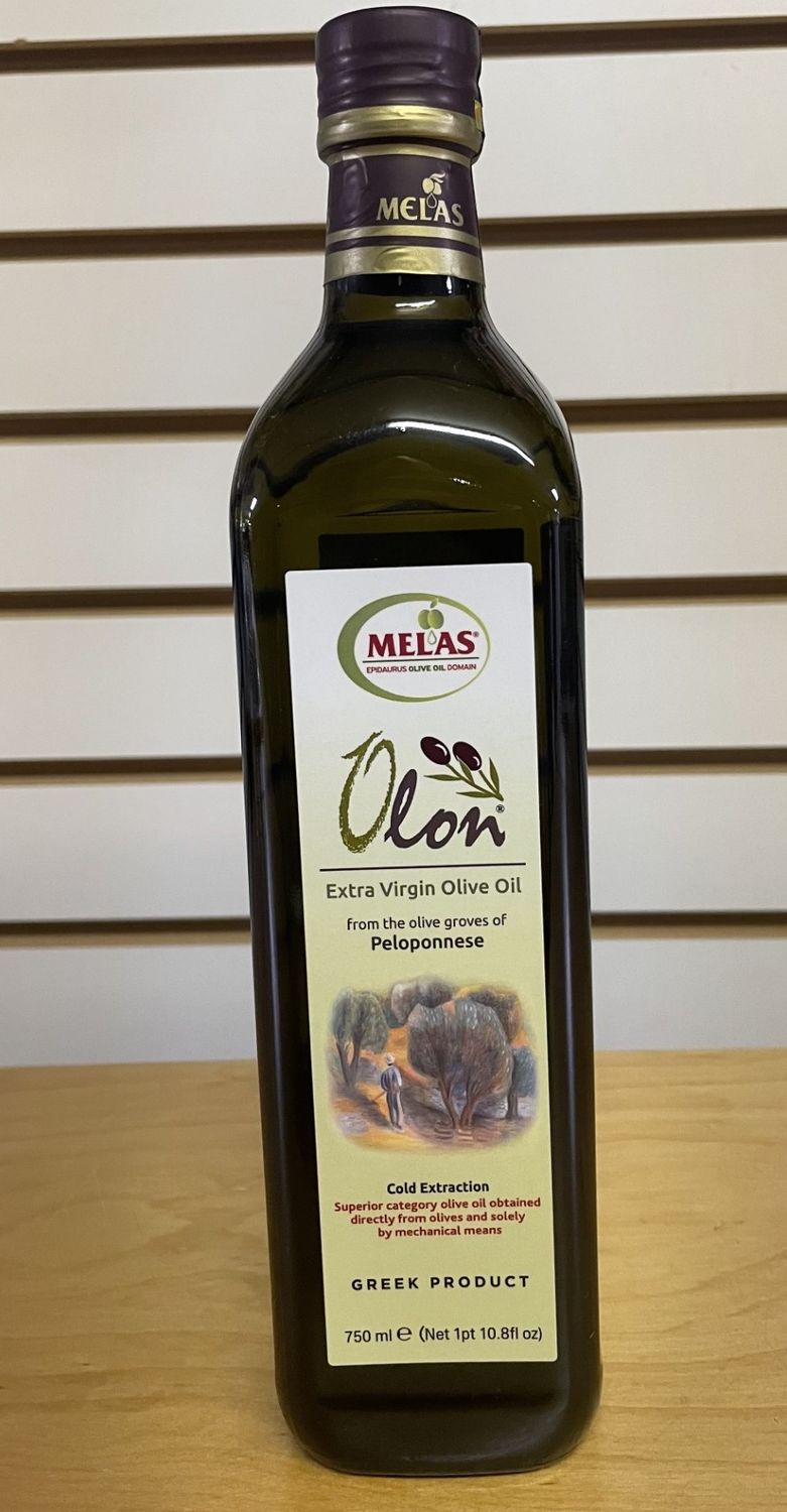 Melas Epidaurus Olive Oil Domain Olon Extra Virgin Olive Oil, Size: 750ml