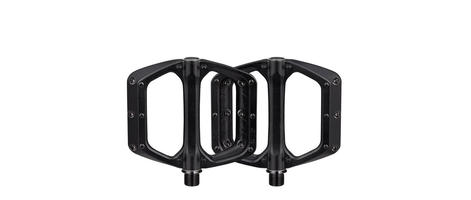 SPANK Spoon DC Pedals , Color: Black