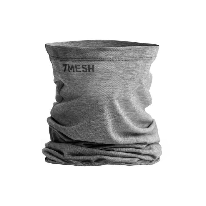 7Mesh Elevate Neck Cover, Color: Pebble Grey