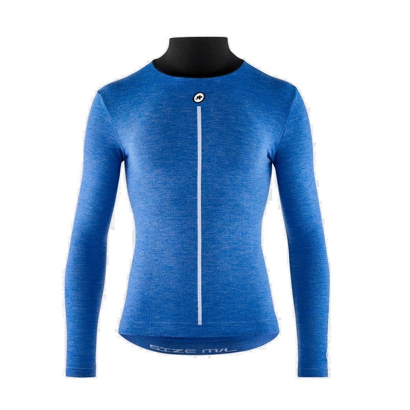 Assos Ultraz Winter LS Skin Layer P1, Color: Calypso Blue, Size: I (M/L)