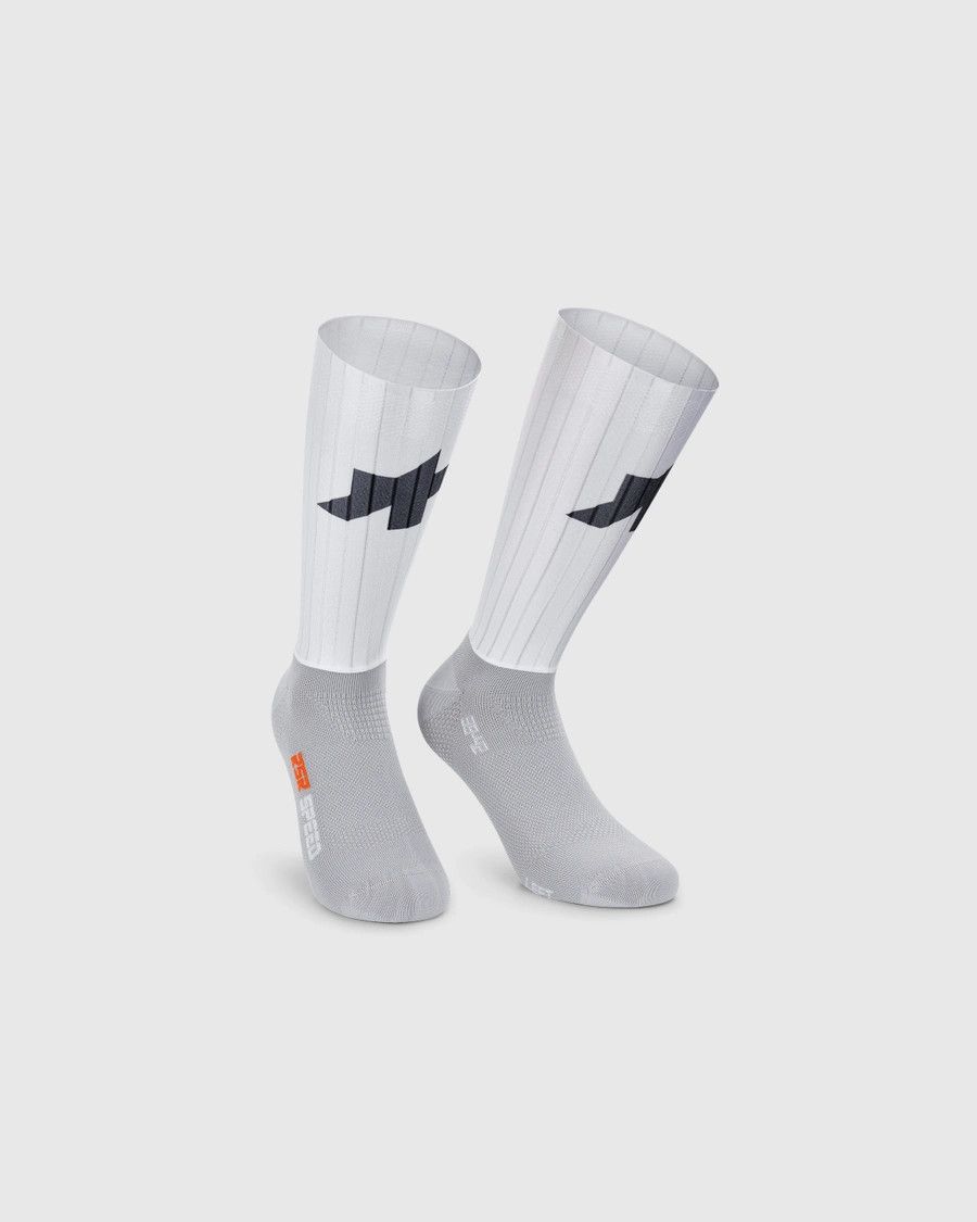 Assos RSR Speed Socks S11 White, Size: II (43-46)