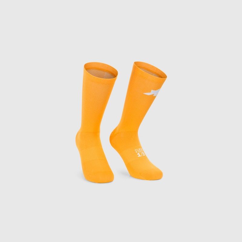 Assos Racing Socks S11, Color: Flame Orange, Size: II (43-46)