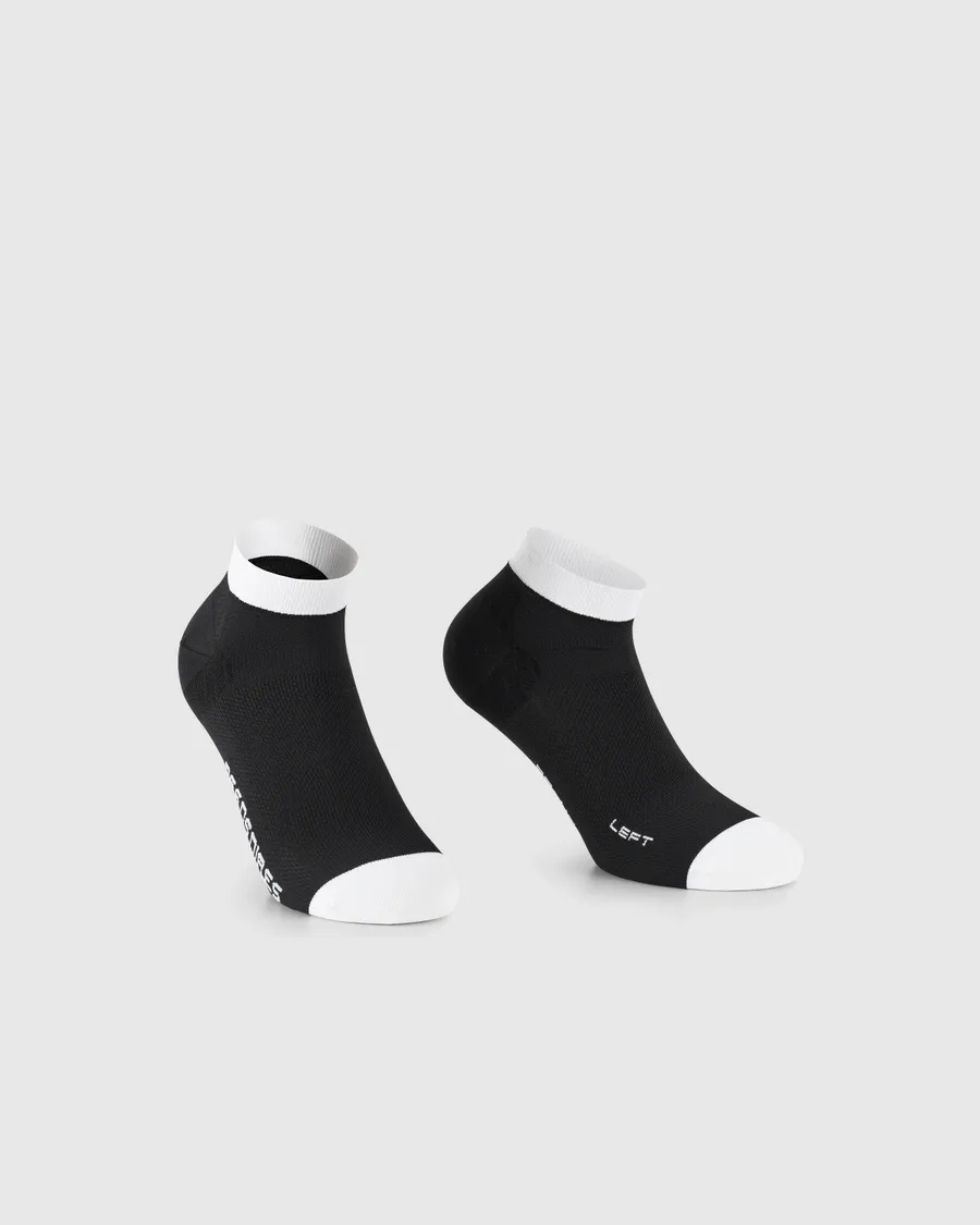 Assos RS Socks SUPERLÉGER low Black Series