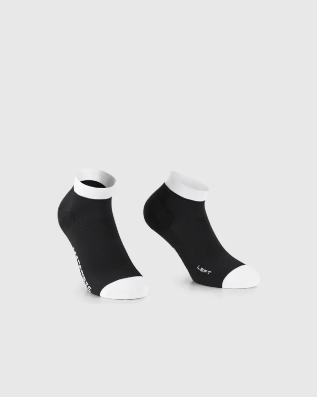 Assos RS Socks SUPERLÉGER low Black Series