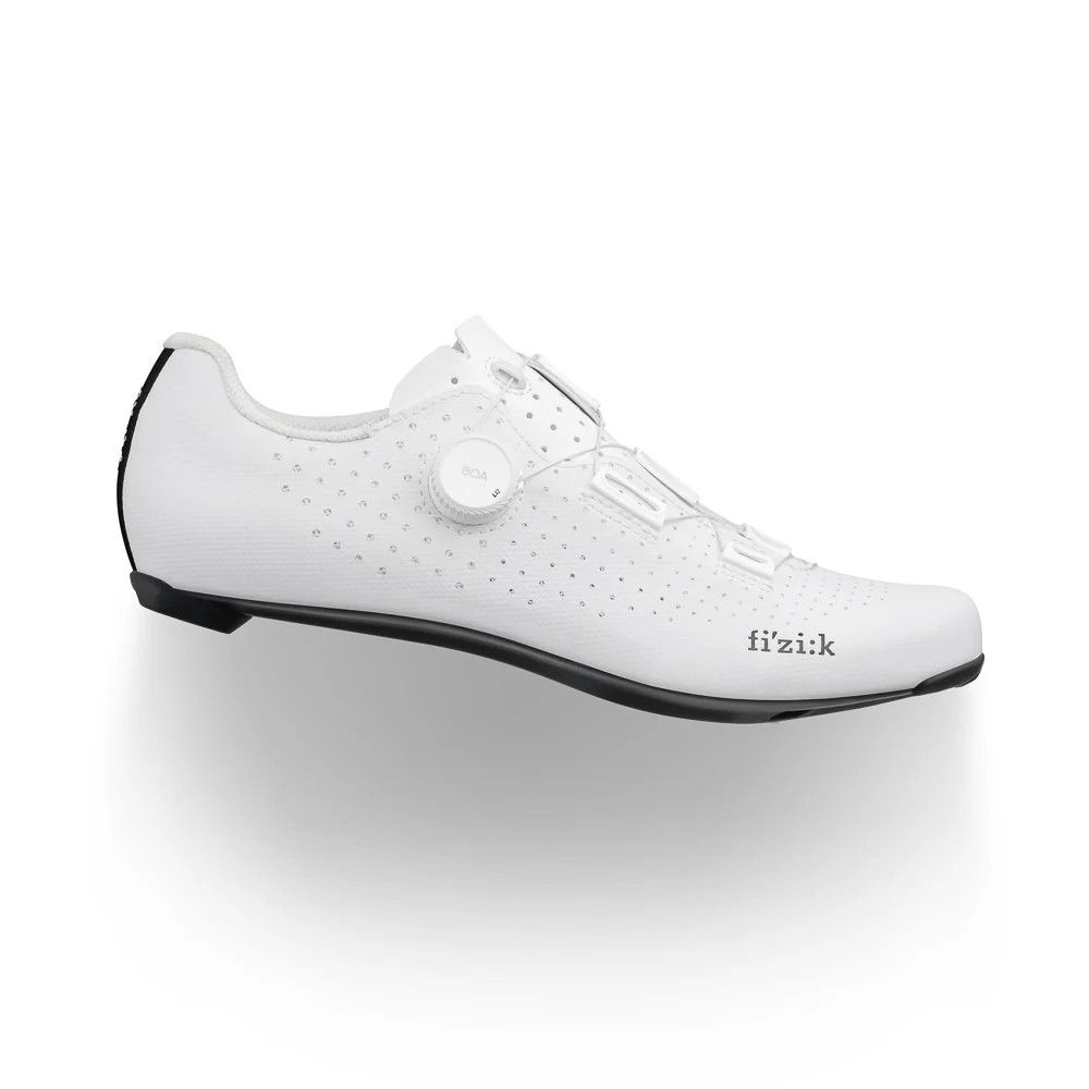 Fizik Tempo Decos Carbon Rd. Shoe, Color: White/White, Size: EU 44  (Regular Fit)