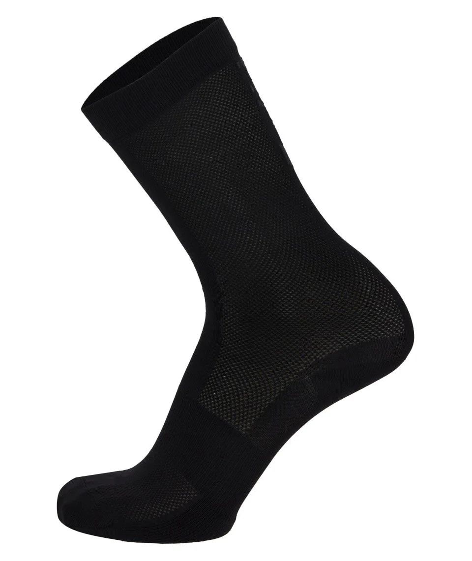 Santini Puro Sock, Color: Black, Size: M-L