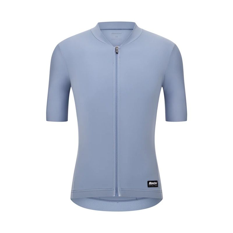 Santini RTR Unisex Jersey, Color: Pale Blue, Size: Lrg