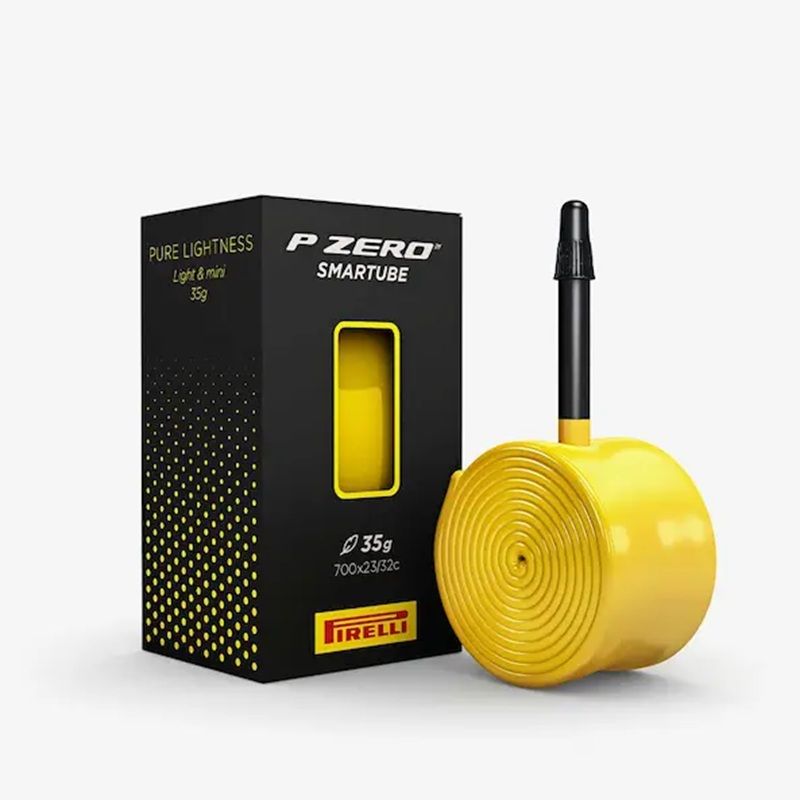 Pirelli P ZERO™ SmarTUBE RS 26/35-622, Presta  Yellow w/ black valve, Size: 42mm