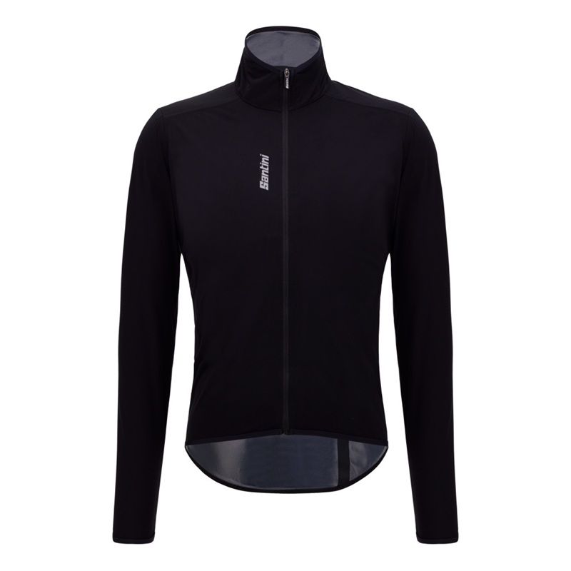 Santini Magic Packable Waterproof Jacket, Color: Black, Size: Med