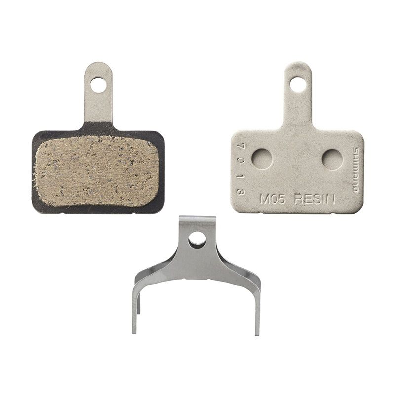 Shimano M05 Brakepad Resin W/Spring 1Pr.