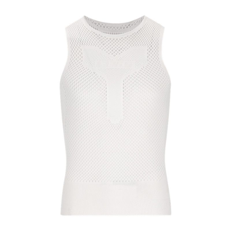 Q36.5 Base Layer 0 Mesh Sleeveless, Color: White, Size: S/M