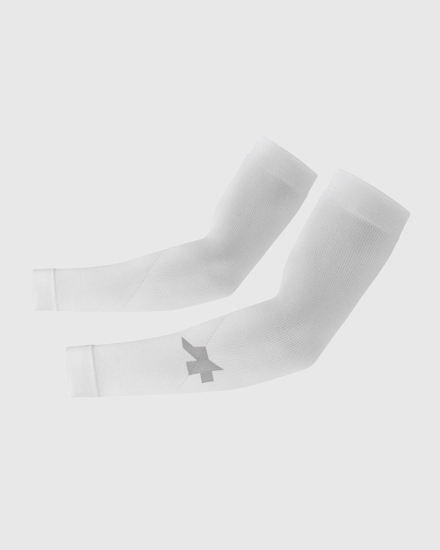 Assos Summer Arm UV Protector P1, Color: White Series, Size: I (M-L)