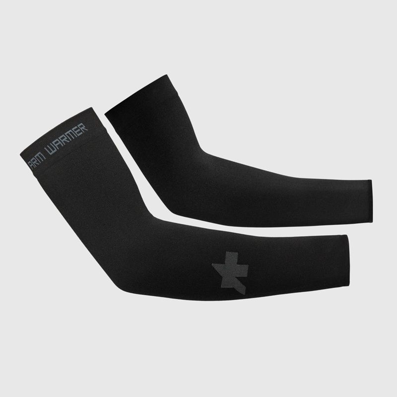 Assos Spring Fall Arm Warmers P1 Black, Size: 0 (XS-S)