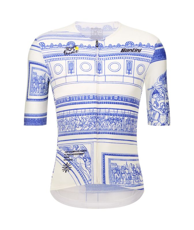 Santini TDF Arc De Triomphe Jersey