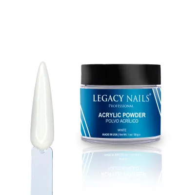 Acrylic powder 1oz white-1pc Legacy