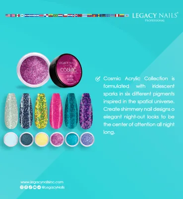 Cosmic Acrylic Collection -1pc Legacy Nail