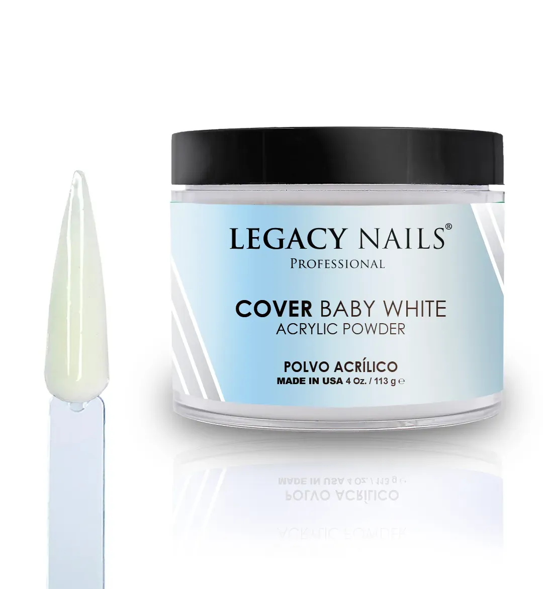 Cover Baby White 4oz  LNCBW-04 1pc  Legacy Nails