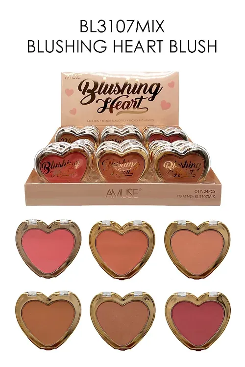 blushing heart   BL3107  AMUSE