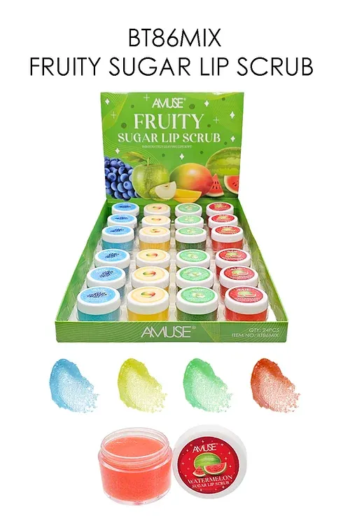 Fruity Lip Scrub BT86  Amuse