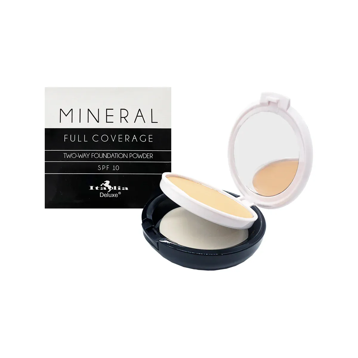 Mineral Two way Powder129-1 soft ivory  ITALIA   6pc