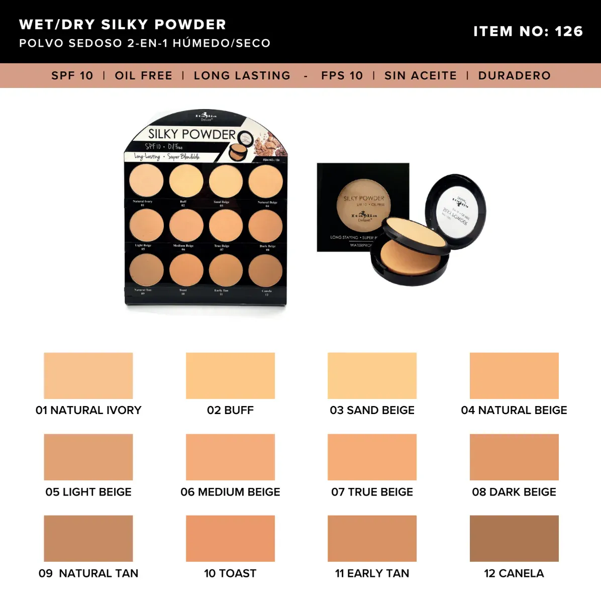 Silky powder 126 ITALIA.