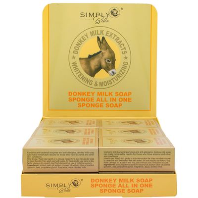 Milk Sponge Soap SIM019 simply Bella