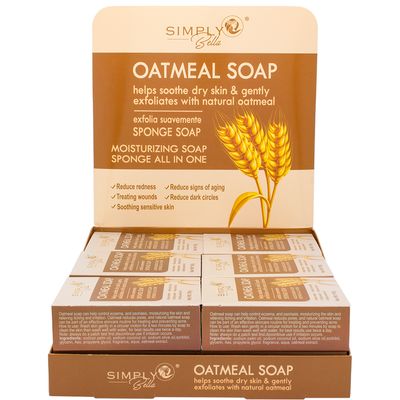 Oatmeal Sponge Soap SIM022 simply Bella