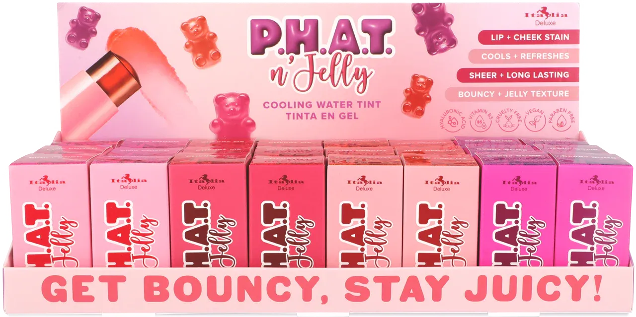 P.H.A.T N&#39; Jelly Cooling Water Tint (Blush) : 2 DZ  ITALIA DELUX   308