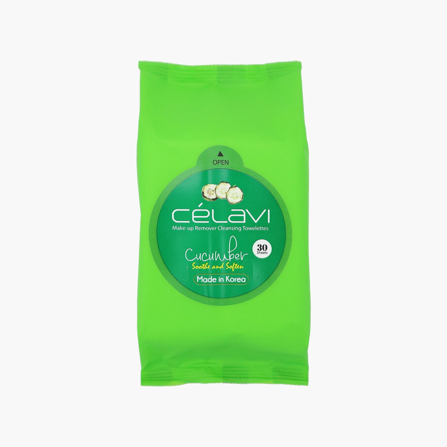 Cleansing Tissue Celavi Cucumber 6pc