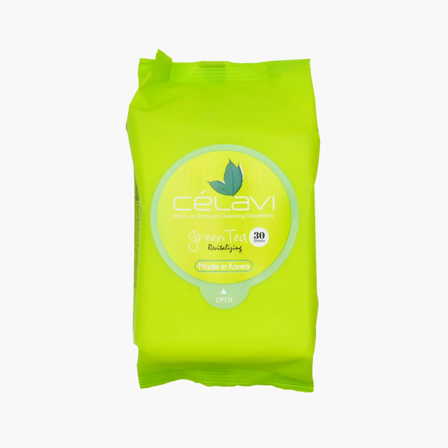 Cleansing Tissue Celavi Green Tea 6pc