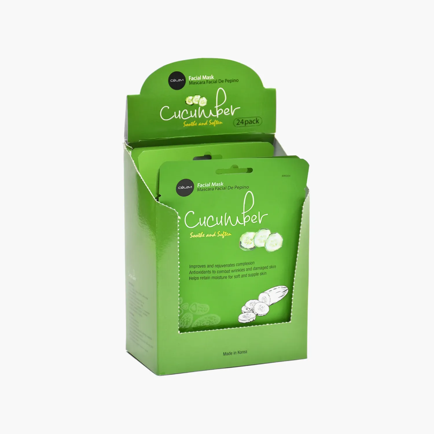 Facial Mask Cucumber celavi 2dz