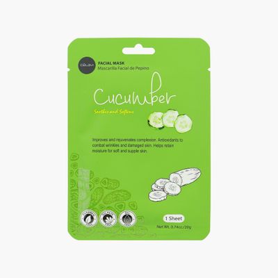 Facial Mask Cucumber celavi 2dz