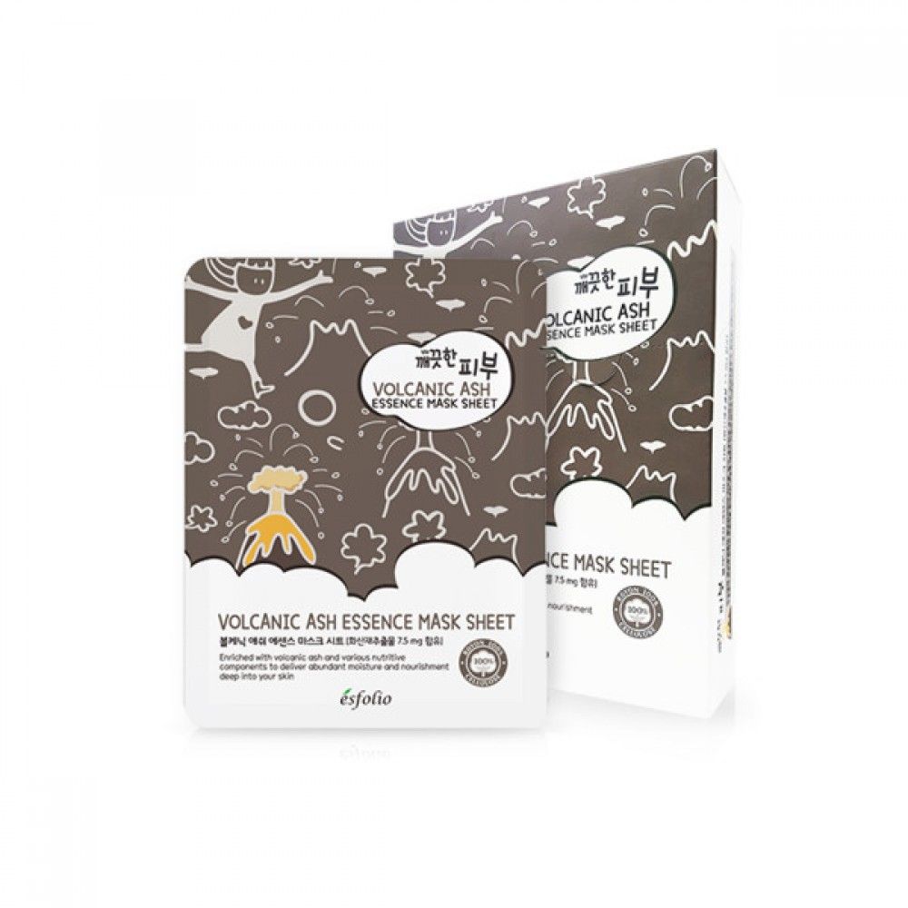 Volcanic Ash Essence Mask 10pc esfolio