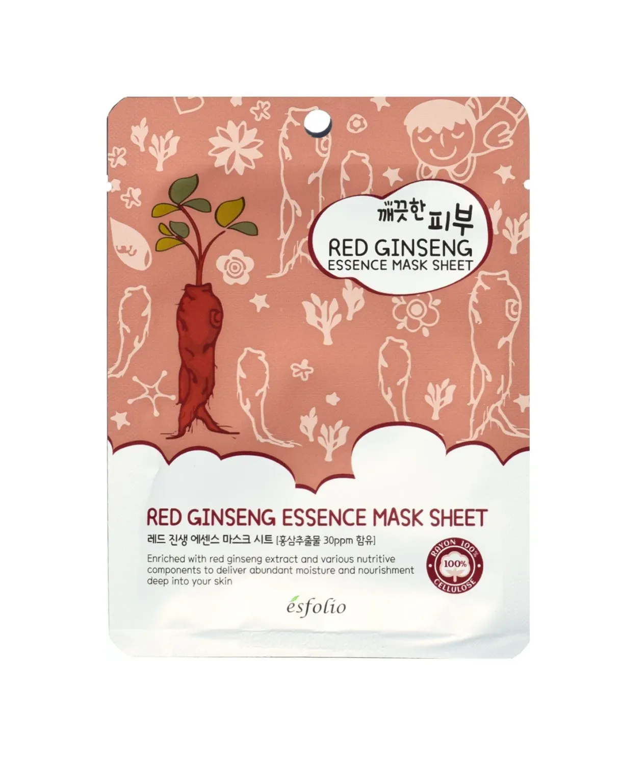 Red Ginseng Essence Mask esfolio