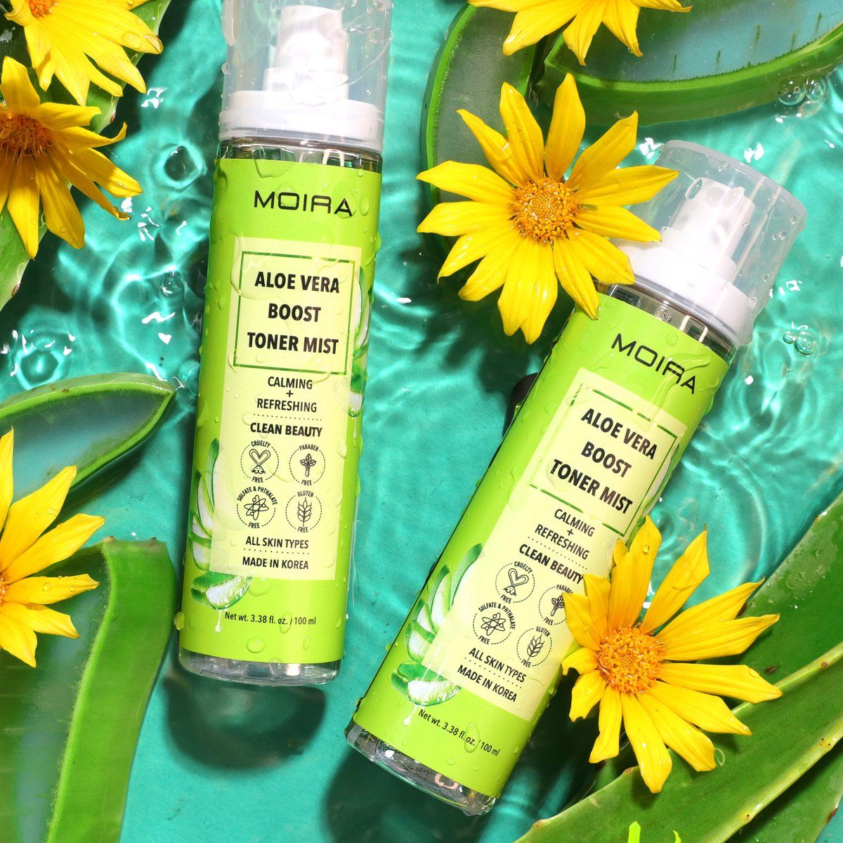 Aloe Vera Boost Toner Mist   BTM003-1pc   Moira