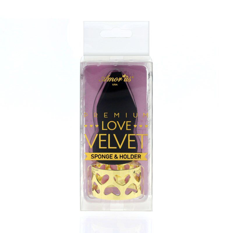 Love velvet sponge holder AMORUS