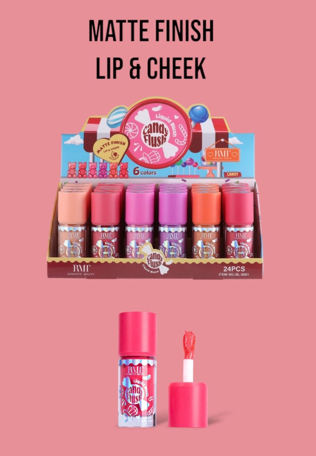 Candy Flush Blush BL9001  Romantic beauty