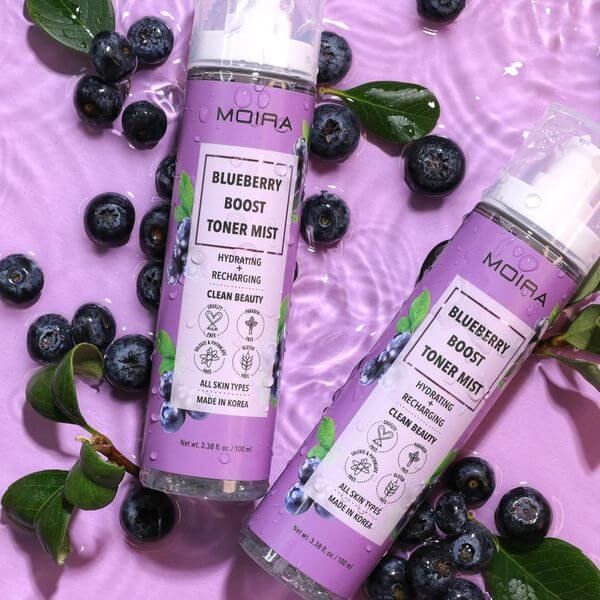Blueberry Boost Toner Mist   BTM001-1pc   Moira