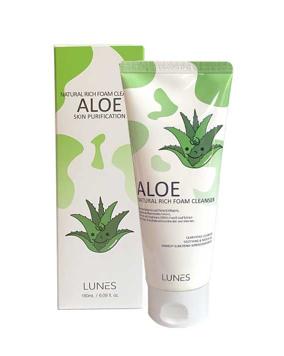 Aloe Cleansing Foam -1pc LUNES