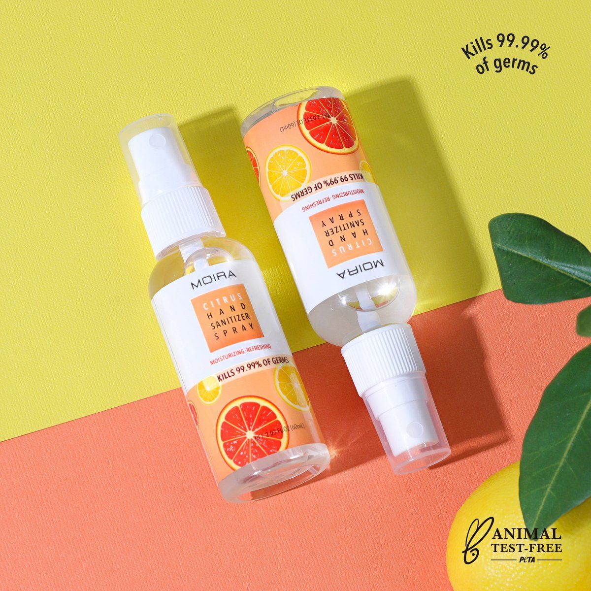 Citrus Hand Sanitizer-1pc  CSS001  Moira