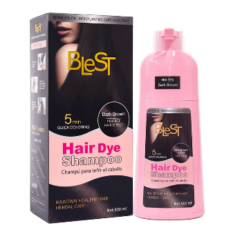 Hair Dye Shampoo HD-771  BLEST-1pc