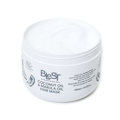 COCONUT OIL &amp; MARULA OIL HAIR MASK BH700. -1pc Blest