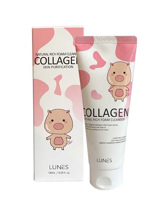 Collagen Cleansing Foam -1pc LUNES