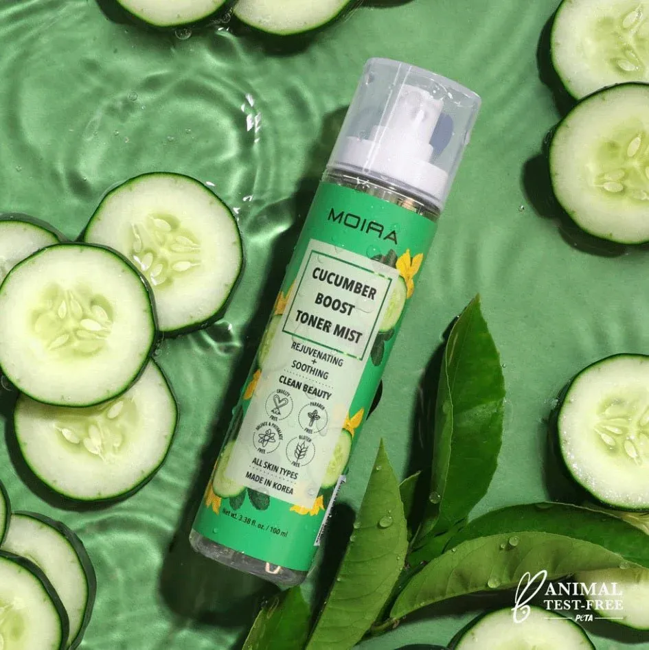 Cucumber Boost Toner Mist   BTM002-1pc   Moira